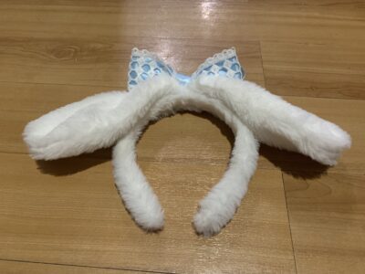 Fluffy Bunny Ear Headband – $3