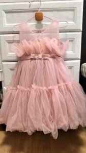 Blush Pink Tulle Party Dress (worn once)