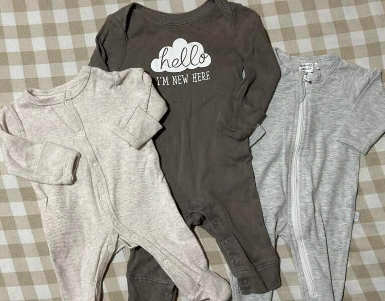 3 pcs onesie for a baby boy